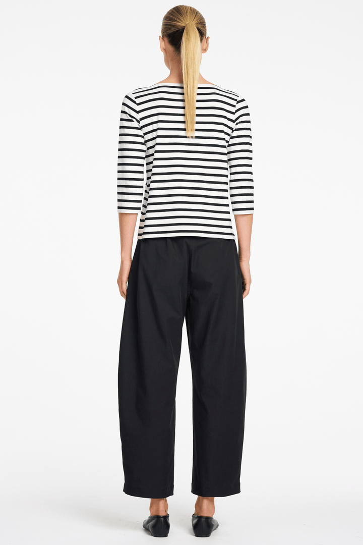 MELA PURDIE TOP RELAXED BOAT NECK - F5412630
