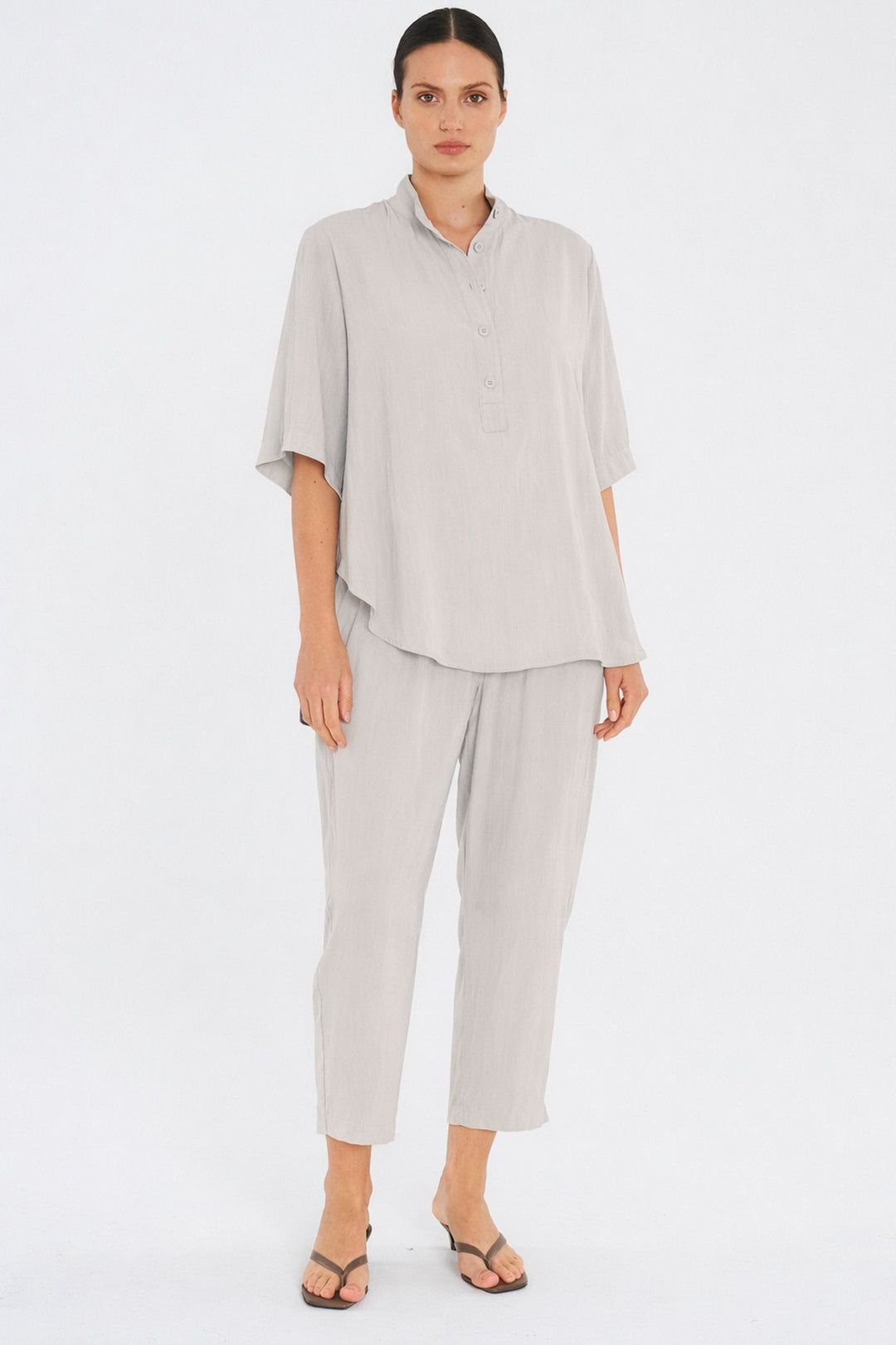 MELA PURDIE TOP SWISH TAB PLAZA - F678899