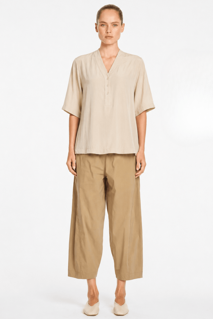 MELA PURDIE TOP TAB PLAZA - F6780057