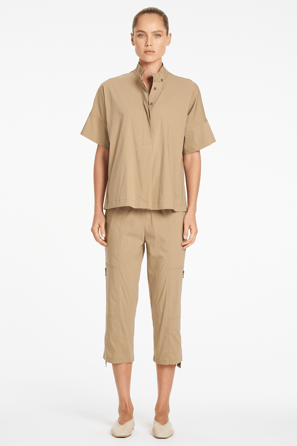 MELA PURDIE TOP TAB SHELL - F6580089