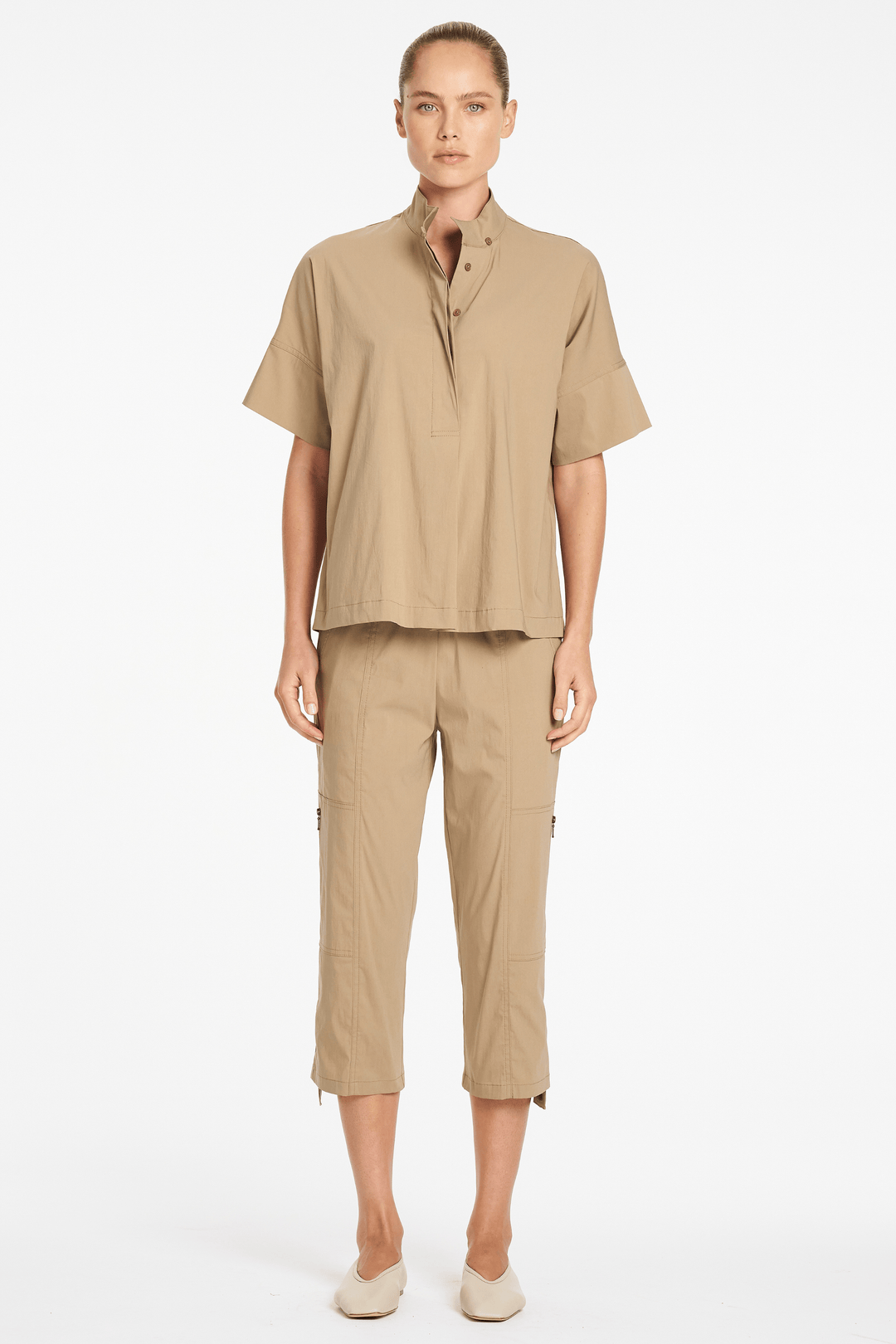 MELA PURDIE TOP TAB SHELL - F6580089