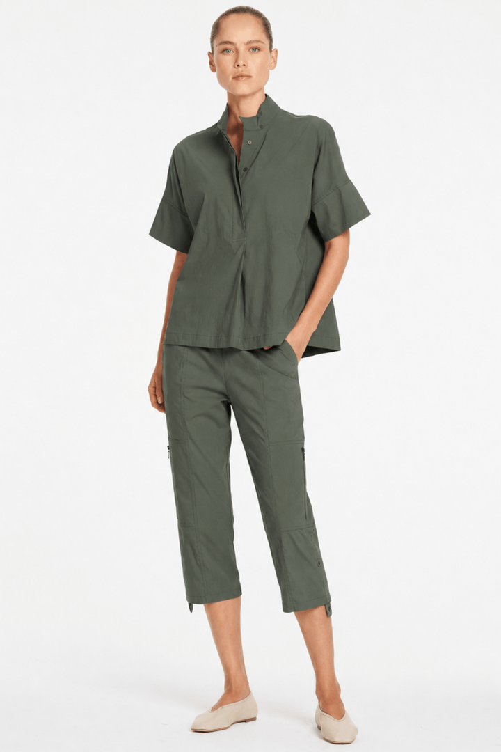MELA PURDIE TOP TAB SHELL - F6580089