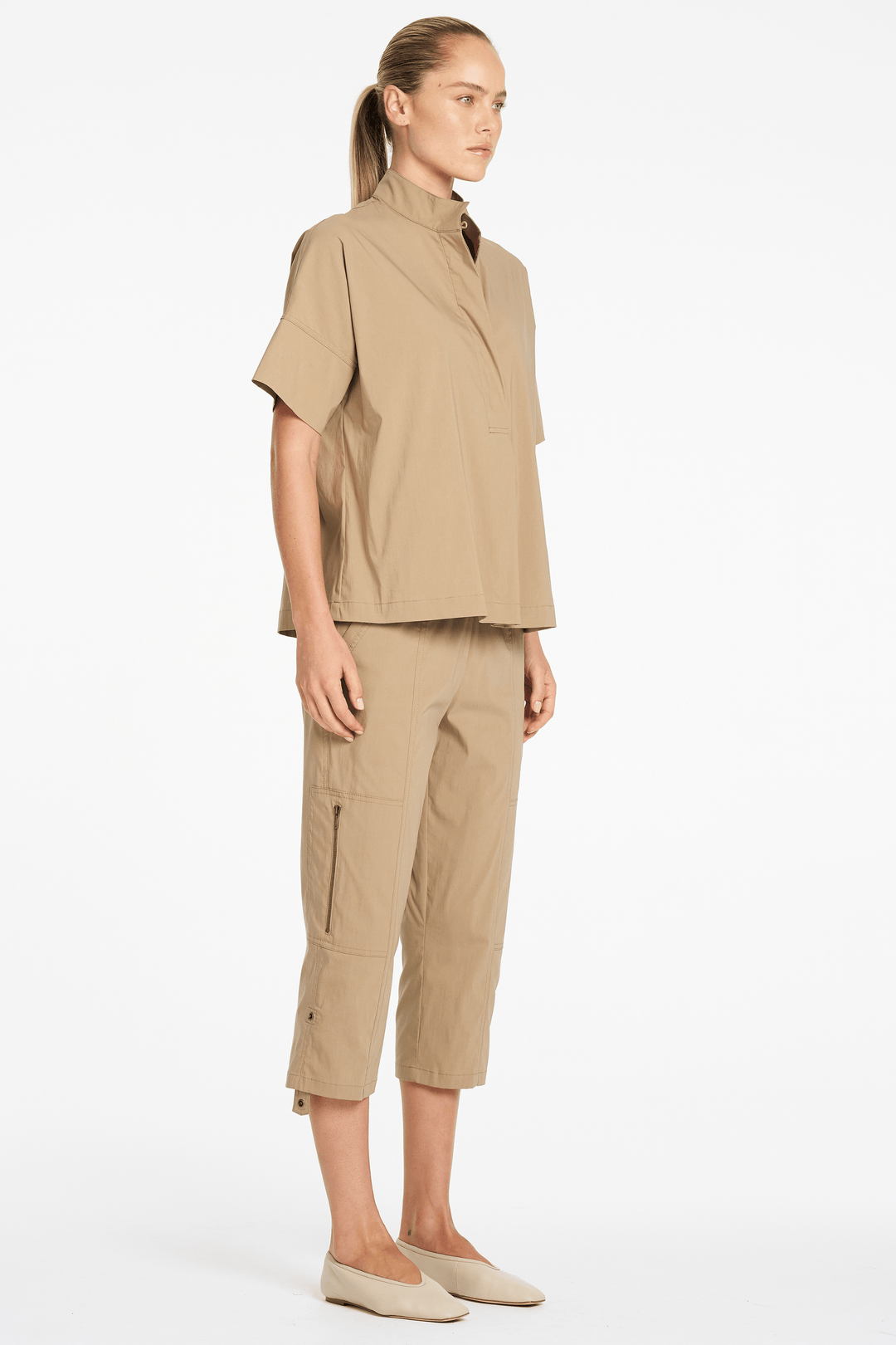 MELA PURDIE TOP TAB SHELL - F6580089