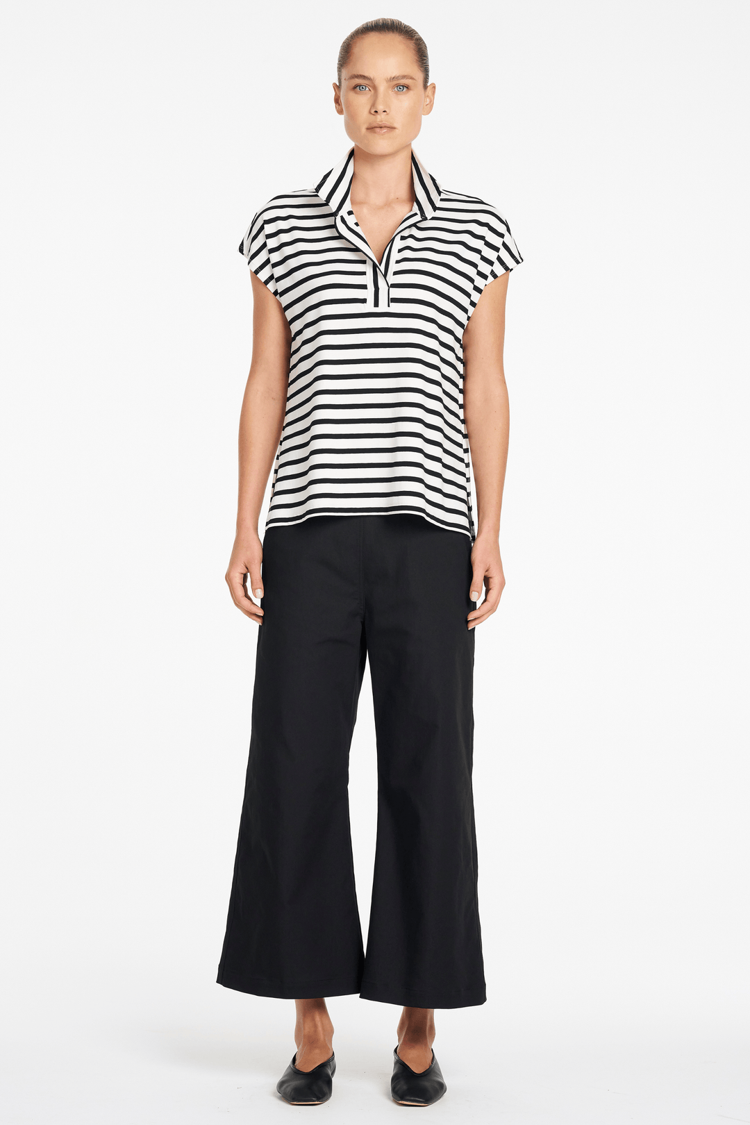 MELA PURDIE TOP TAB TOP - F54180008