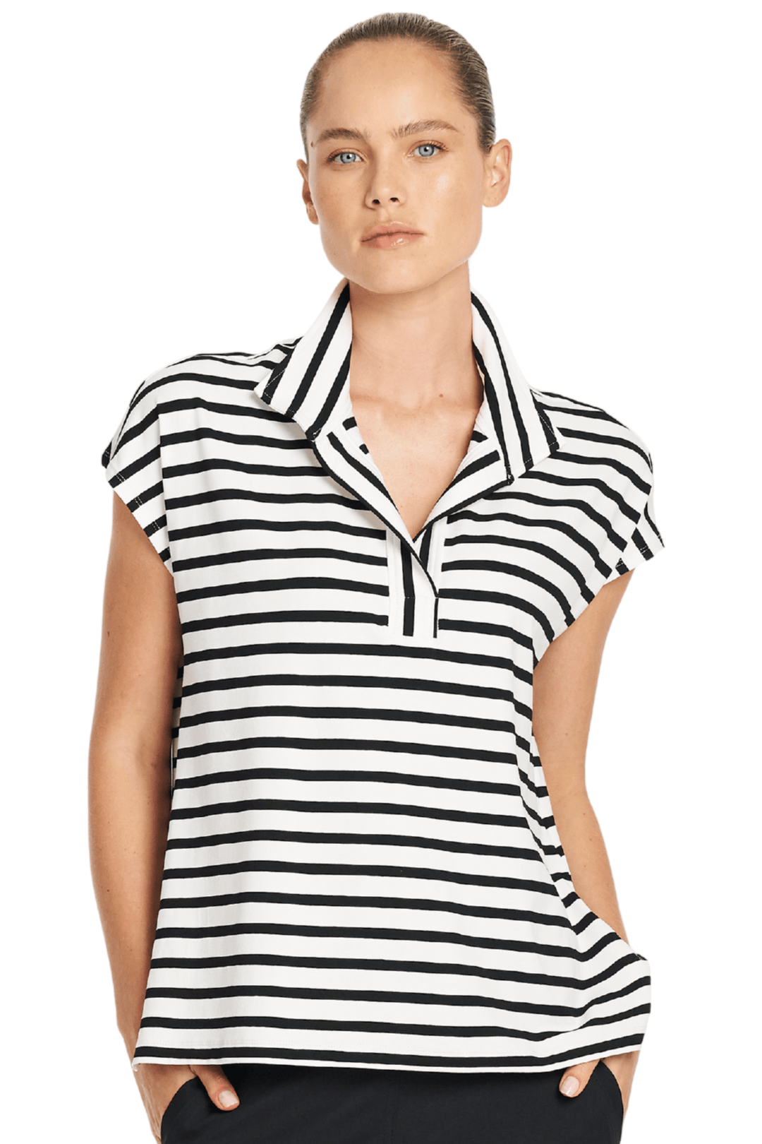 MELA PURDIE TOP TAB TOP - F54180008