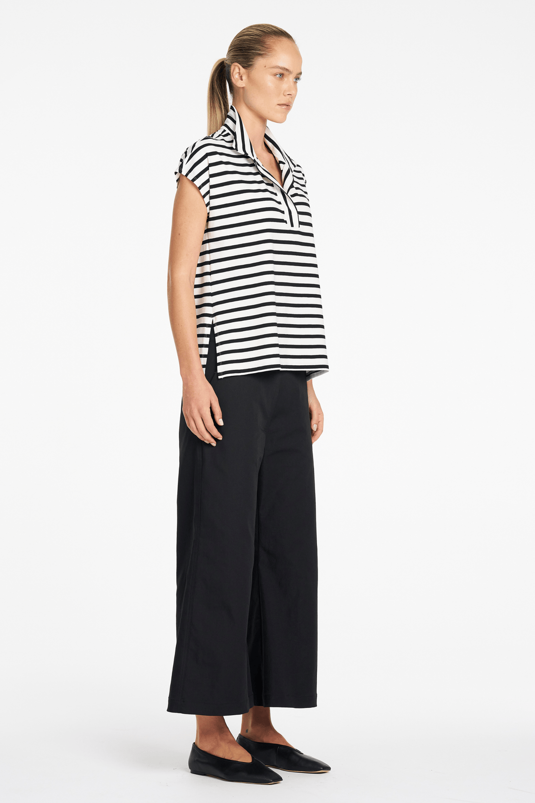 MELA PURDIE TOP TAB TOP - F54180008