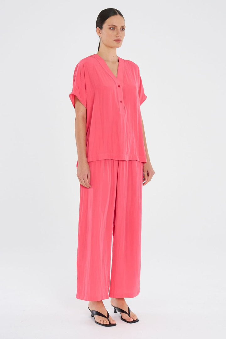 MELA PURDIE TOP WEDGE TAB SHELL TOP - F678804