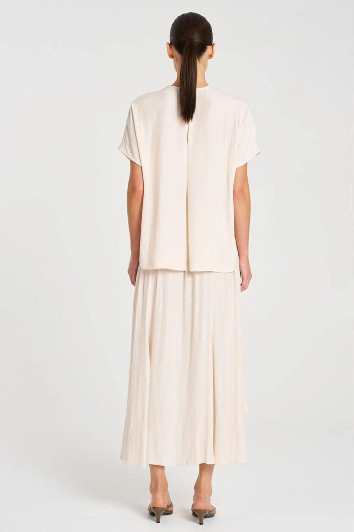 MELA PURDIE TOP WEDGE TAB SHELL TOP - F678804
