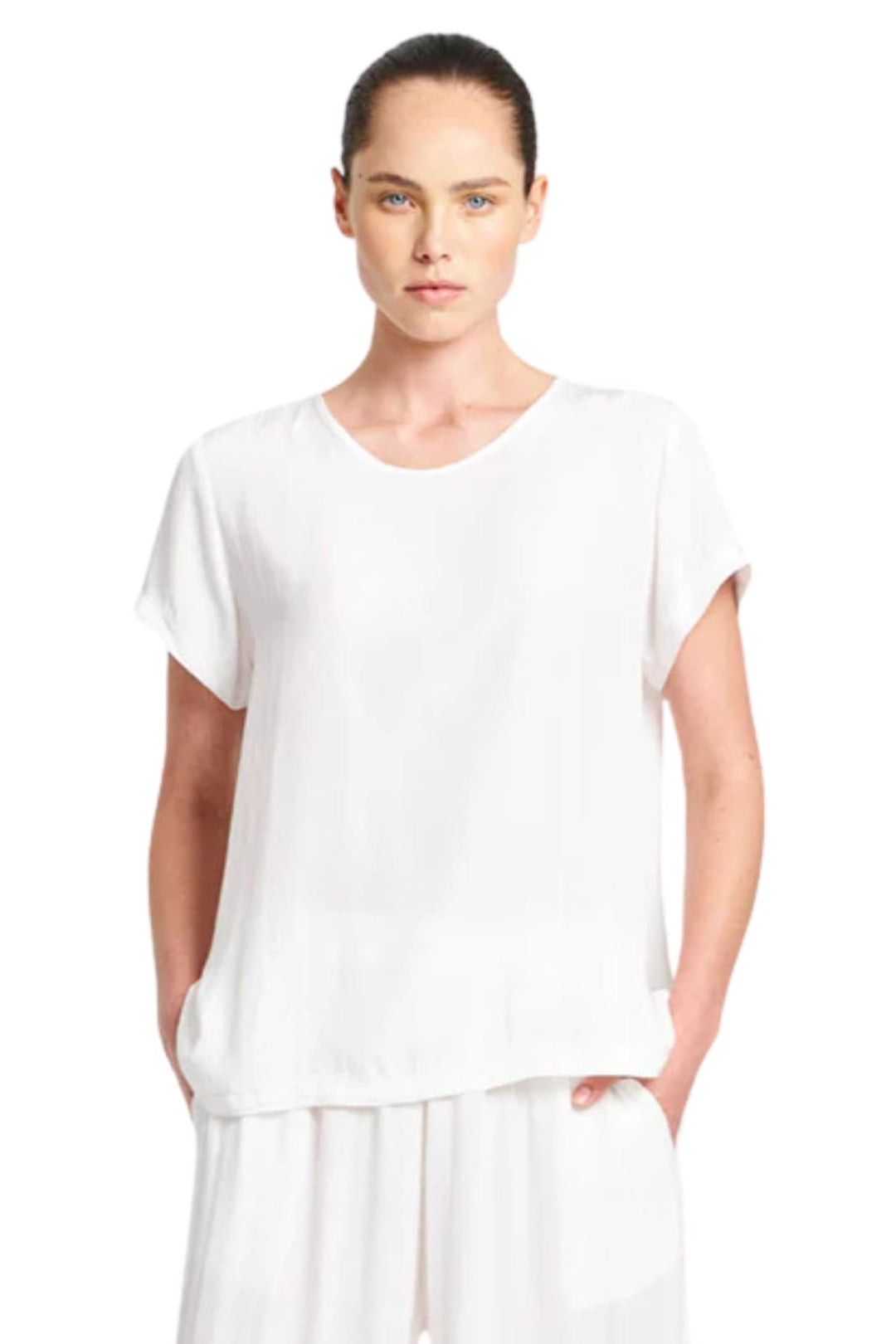 MELA PURDIE TOP WHITE / 6 TRAVEL T - F672203