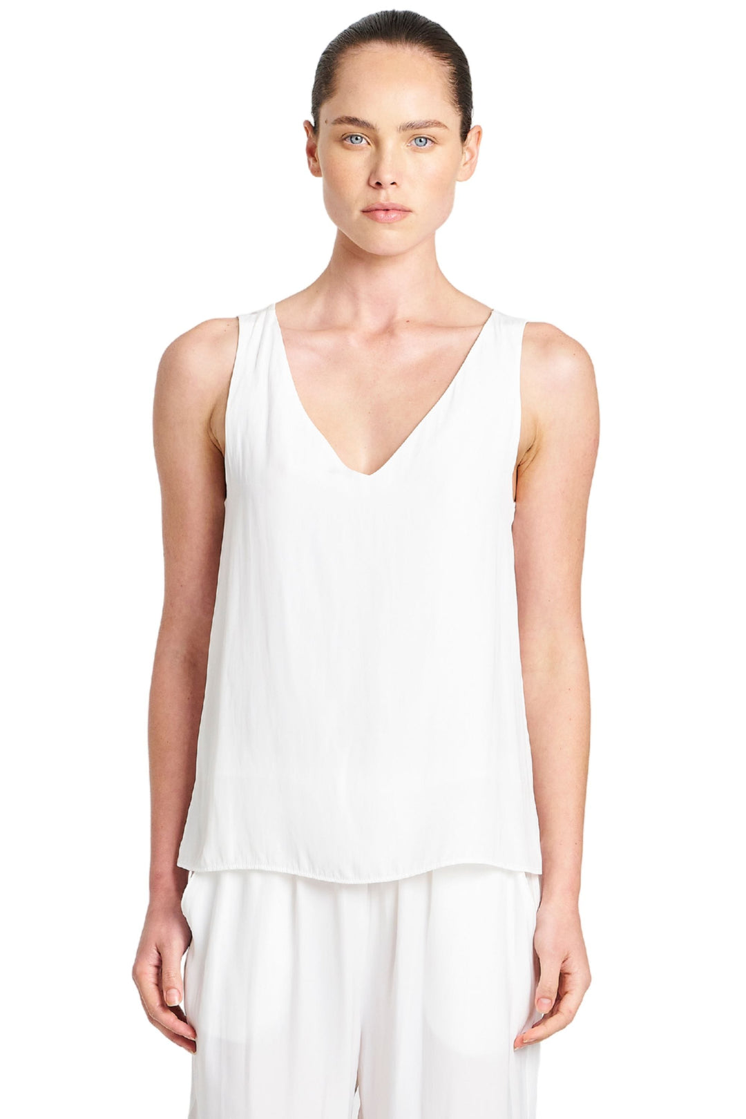 MELA PURDIE TOP WHITE / 8 AUDREY TANK - F672703