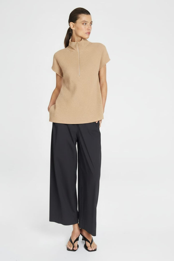 MELA PURDIE TOP ZIP FRONT SHELL - F0908329