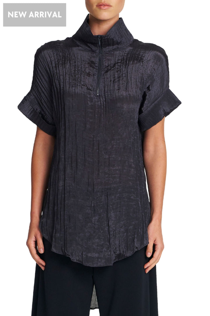 MELA PURDIE TUNIC 8 / SAPPHIRE FUNNEL TUNIC - F6208964
