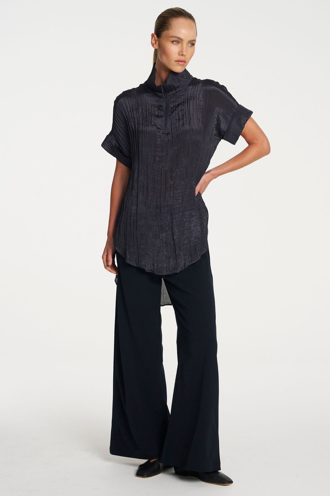 MELA PURDIE TUNIC FUNNEL TUNIC - F6208964