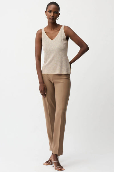 METALLIC KNIT CAMI - 252915S26JR TOP