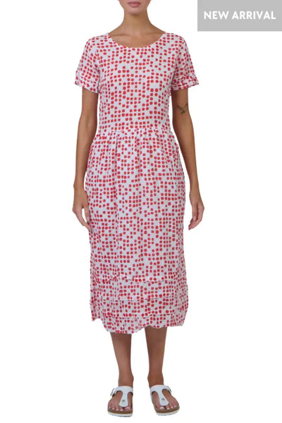 MIDI DRESS - P166 S/M / CHILLI DRESS