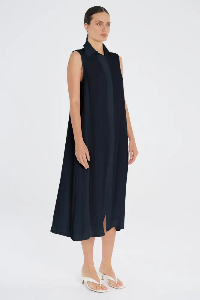 MIDI SHIRT DRESS - F673060 DRESS