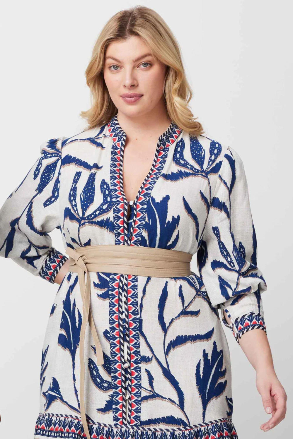 MILTON LEATHER BELT - OW81100 BELT