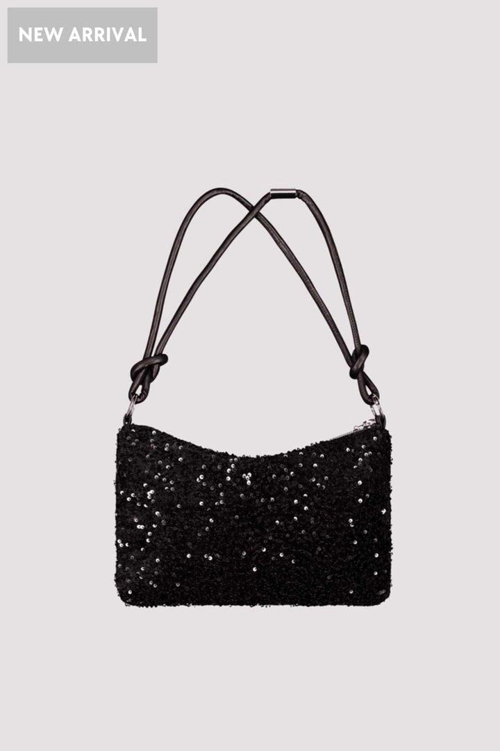 MONARI BAG BLACK SEQUIN BAG - 809250MNR