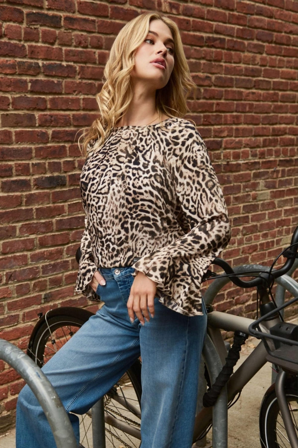 MONARI BLOUSE ANIMAL BOUSE - 410204MNR