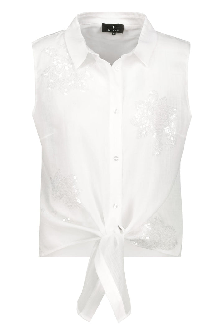 MONARI BLOUSE EMBROIDERY BLOUSE - 410836MNR