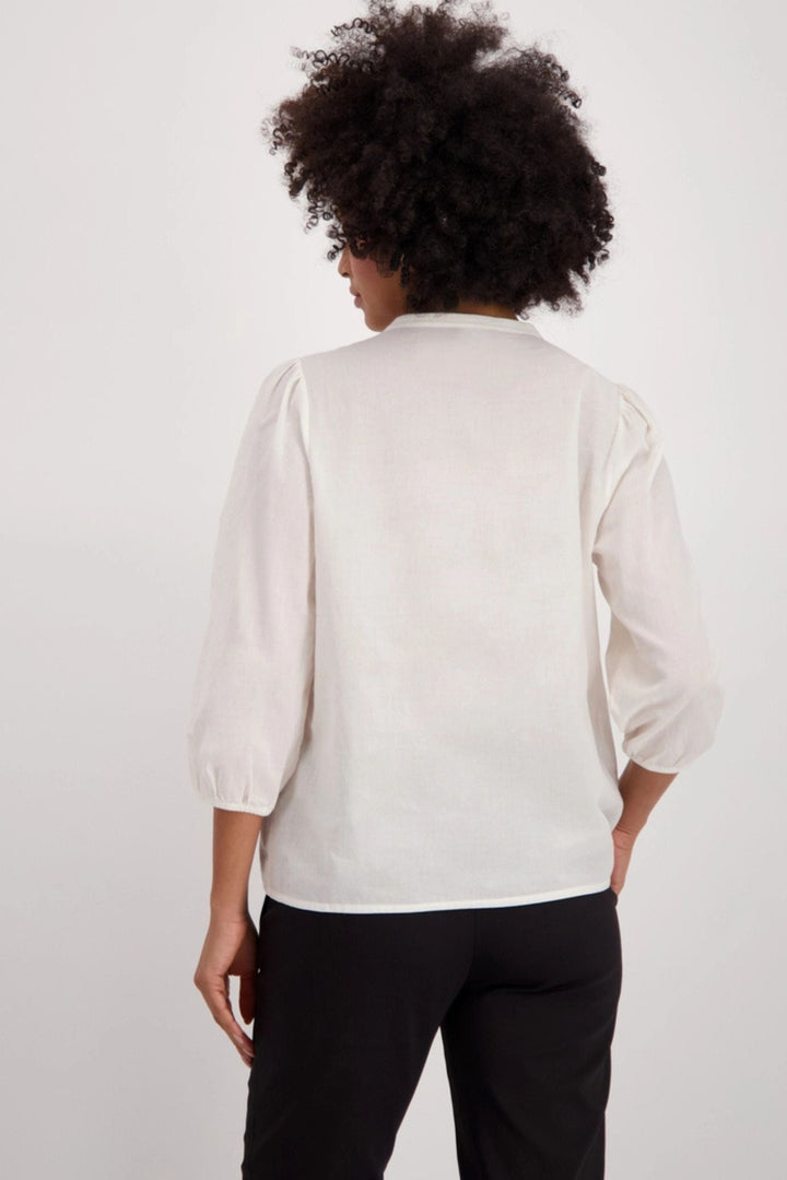 MONARI BLOUSE SEQUIN LACE BLOUSE - 409693MNR