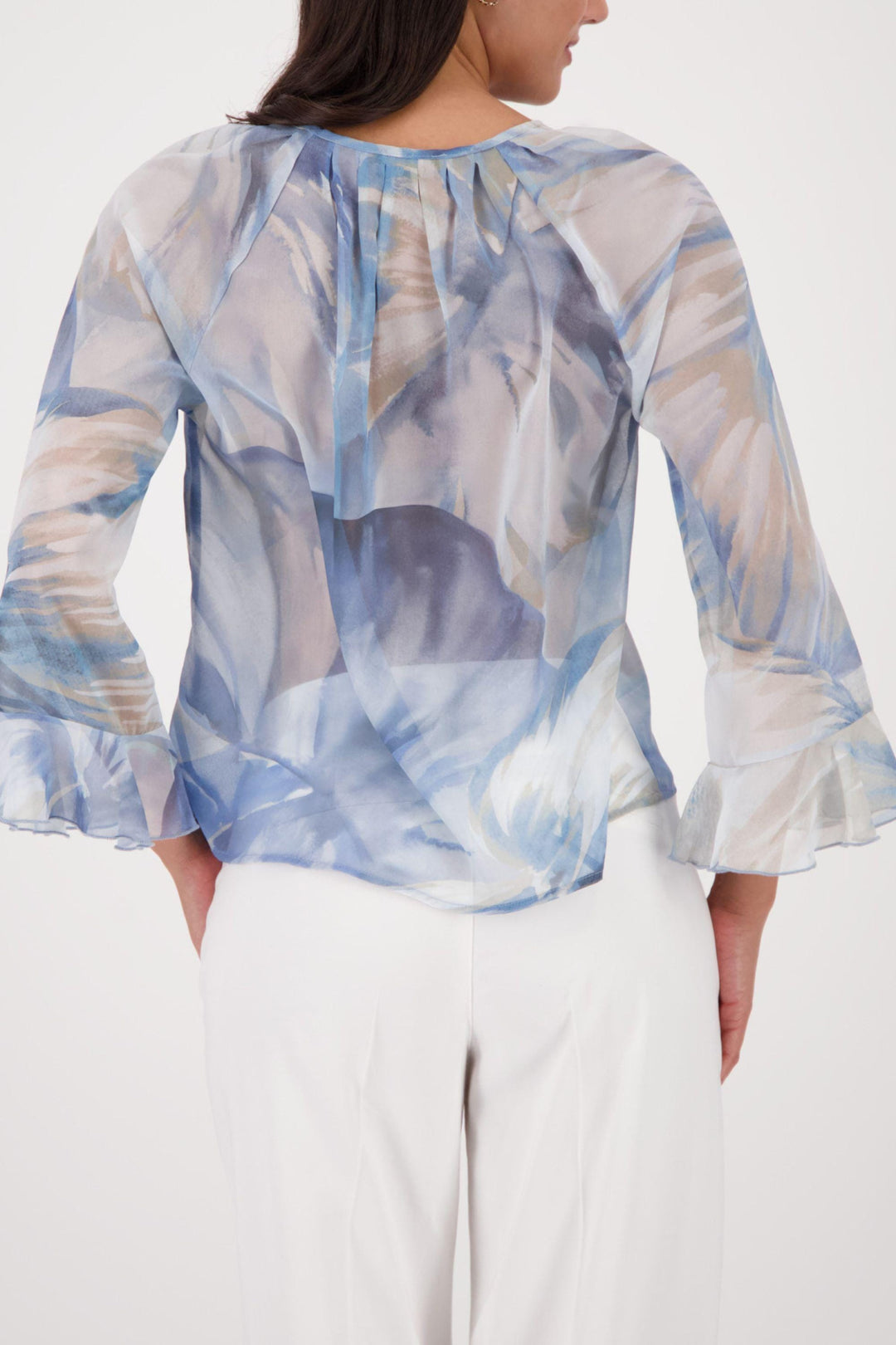 MONARI BLOUSE SKY BLOUSE - 410148MNR