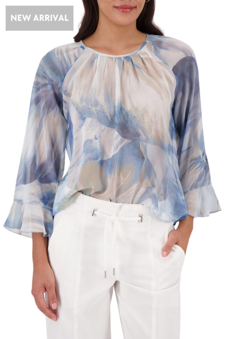 MONARI BLOUSE SKY BLOUSE - 410148MNR