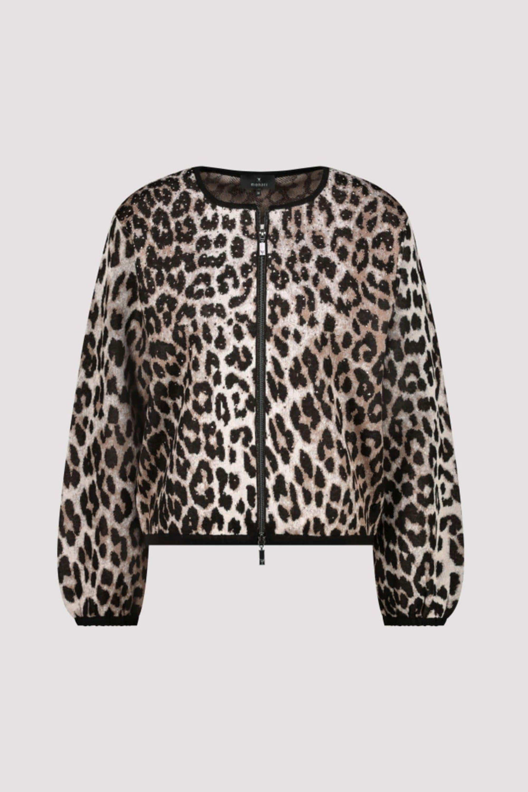 MONARI CARDIGAN ANIMAL PRINT KNIT CARDI - 808928MNR
