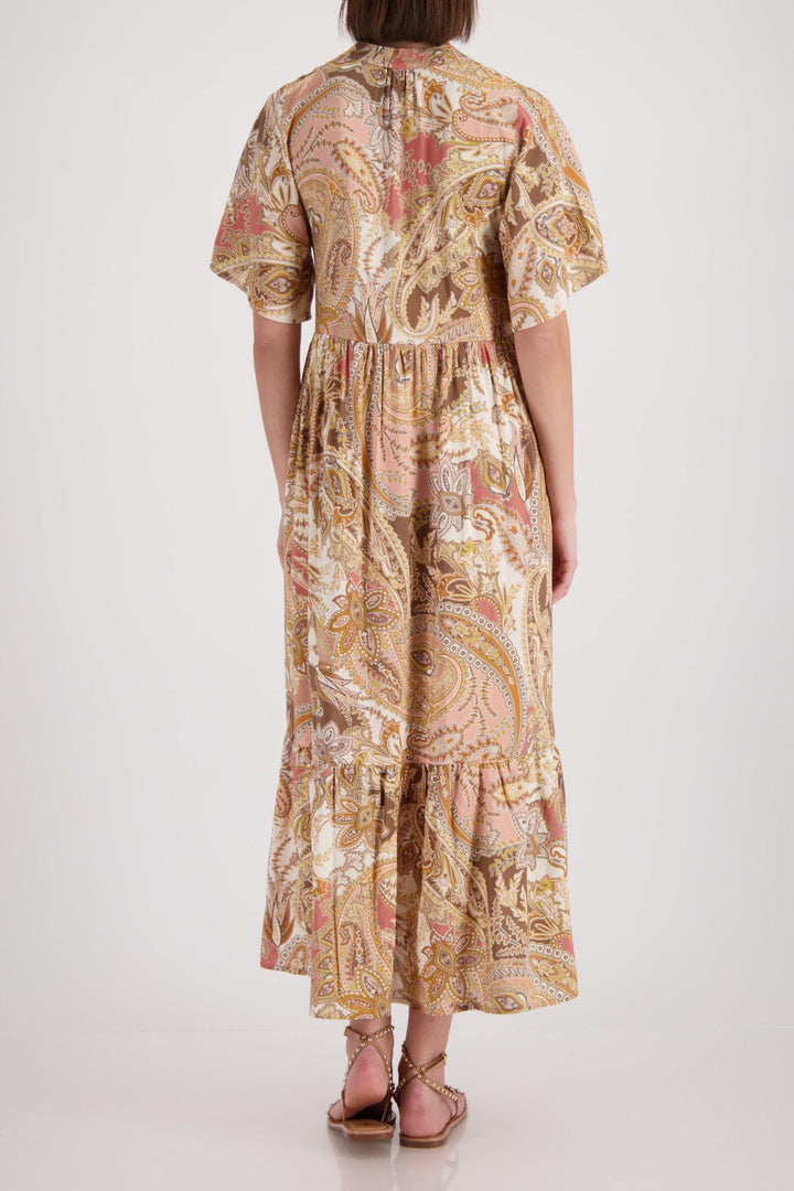 MONARI DRESS PAISLEY PRINT DRESS - 410558MNR