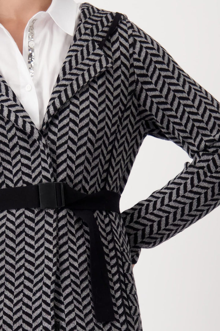 MONARI JACKET CHEVRON COAT - 807818MNR