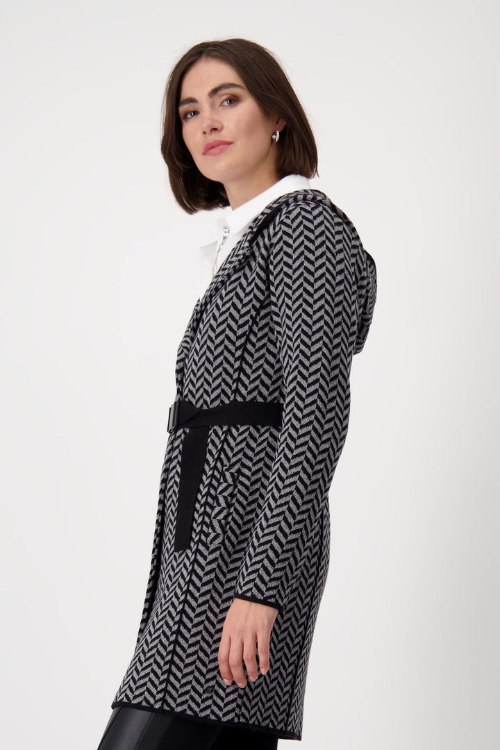 MONARI JACKET CHEVRON COAT - 807818MNR