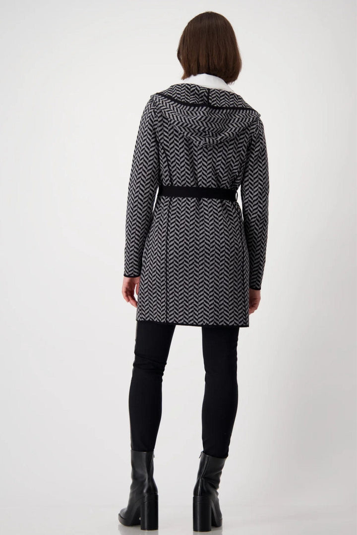 MONARI JACKET CHEVRON COAT - 807818MNR