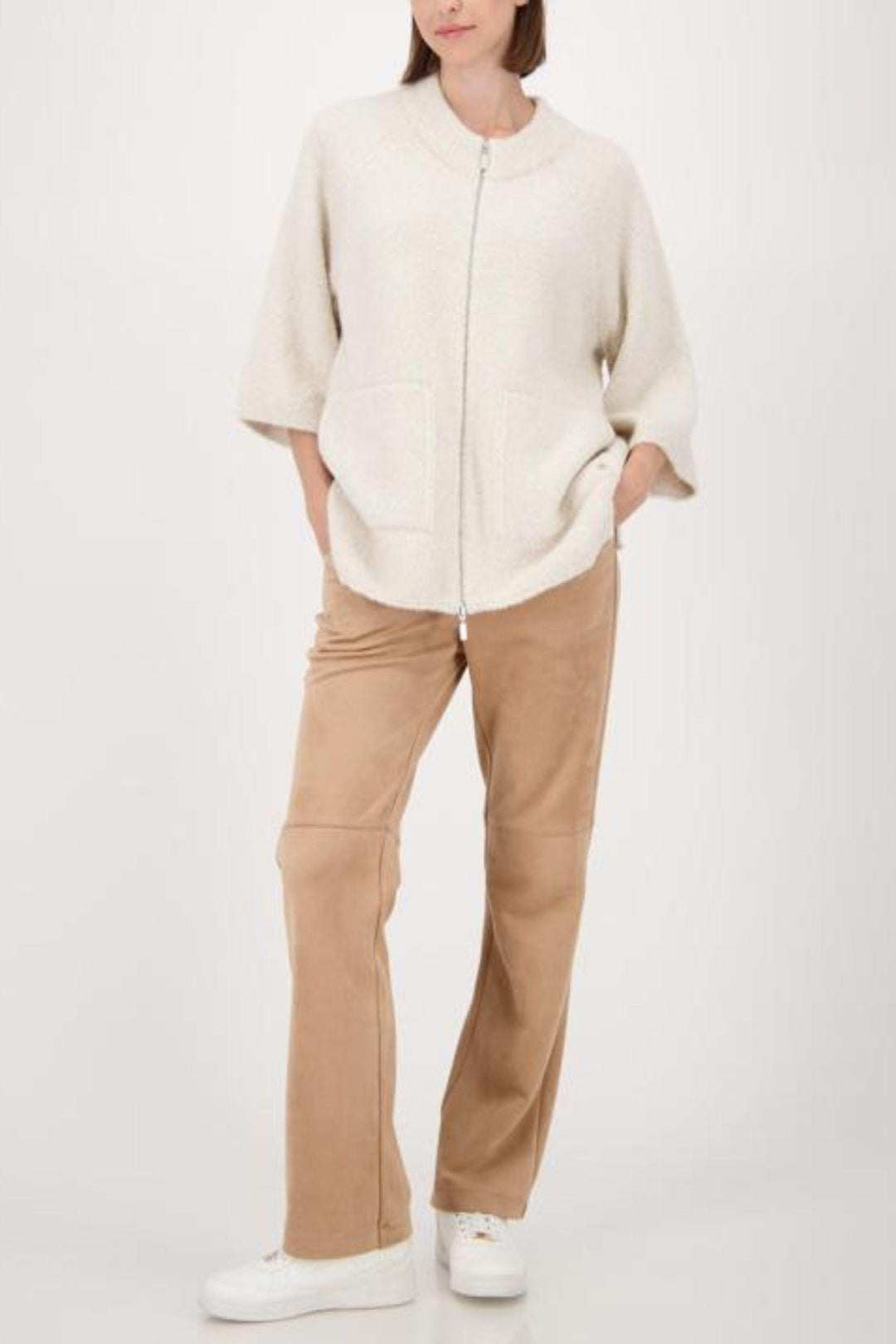 MONARI JACKET KNITTED CAPE JACKET - 809580MNR