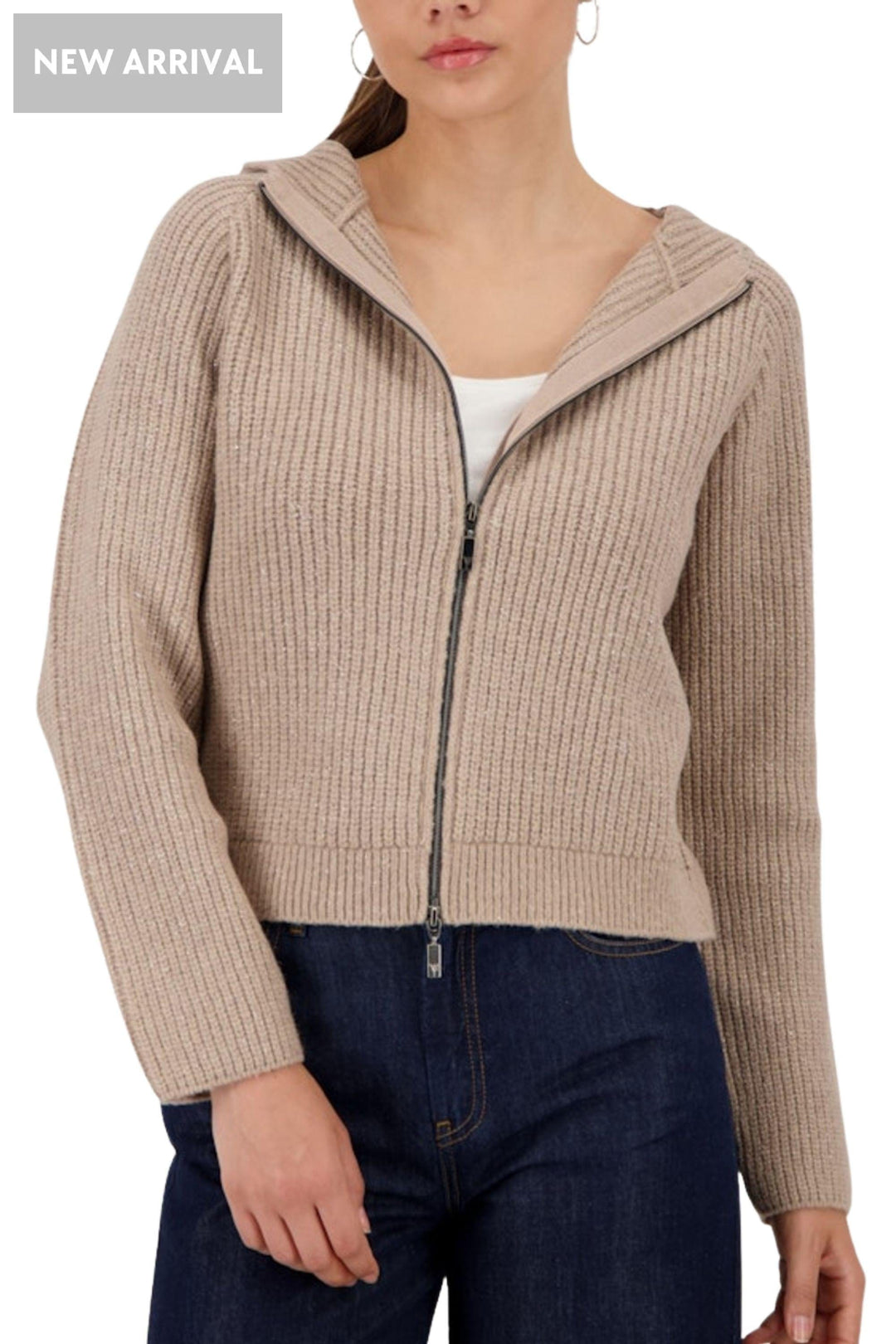 MONARI JACKET ZIP KNIT JACKET - 808960MNR