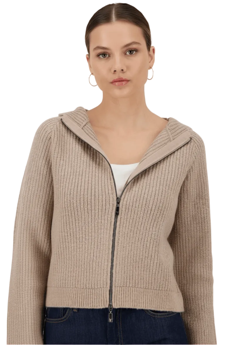 MONARI JACKET ZIP KNIT JACKET - 808960MNR