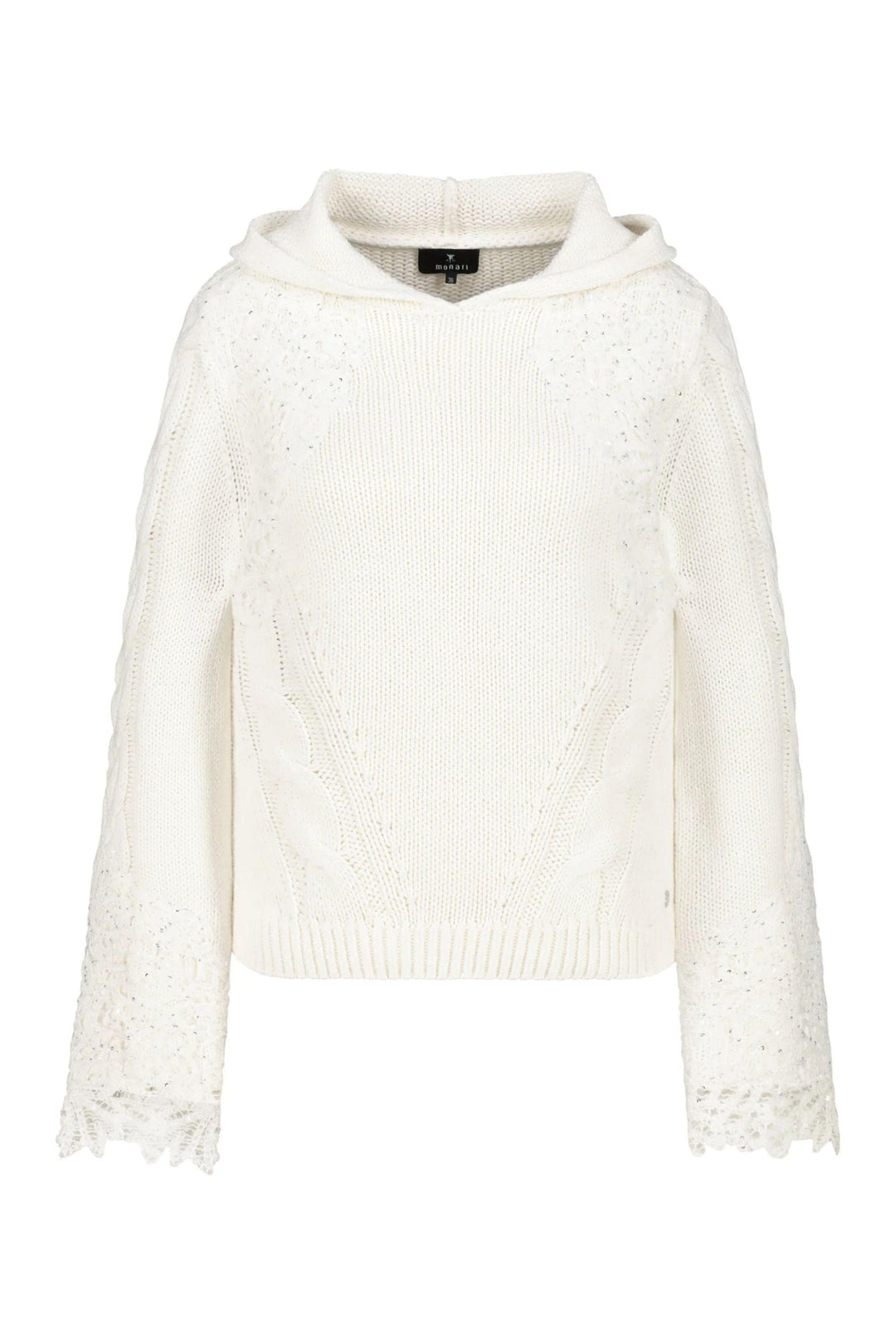 MONARI JUMPER LACE HOODED JUMPER - 809124MNR