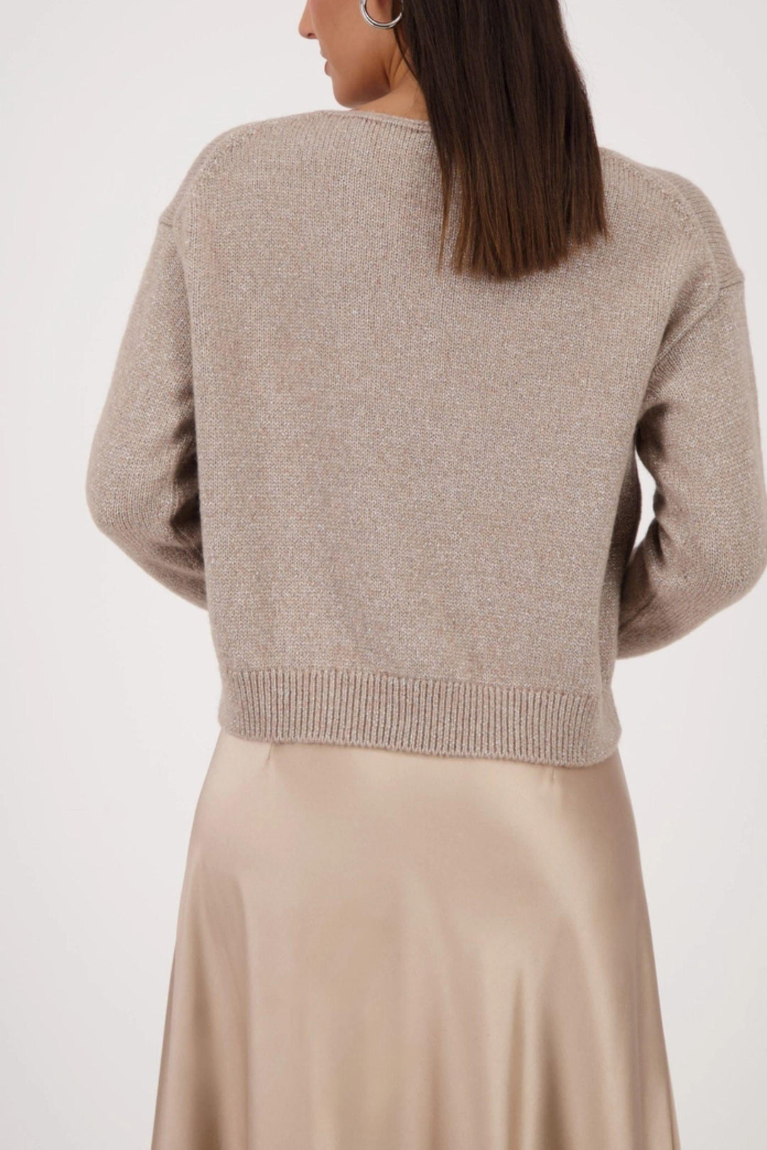 MONARI JUMPER SHIMMER KNIT JUMPER - 809079MNR