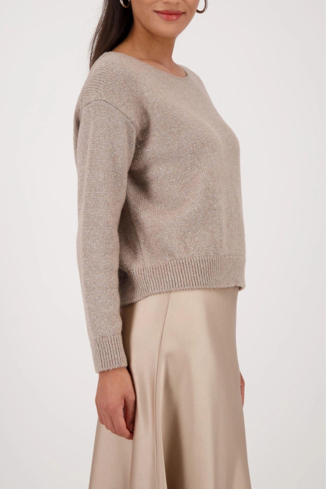 MONARI JUMPER SHIMMER KNIT JUMPER - 809079MNR