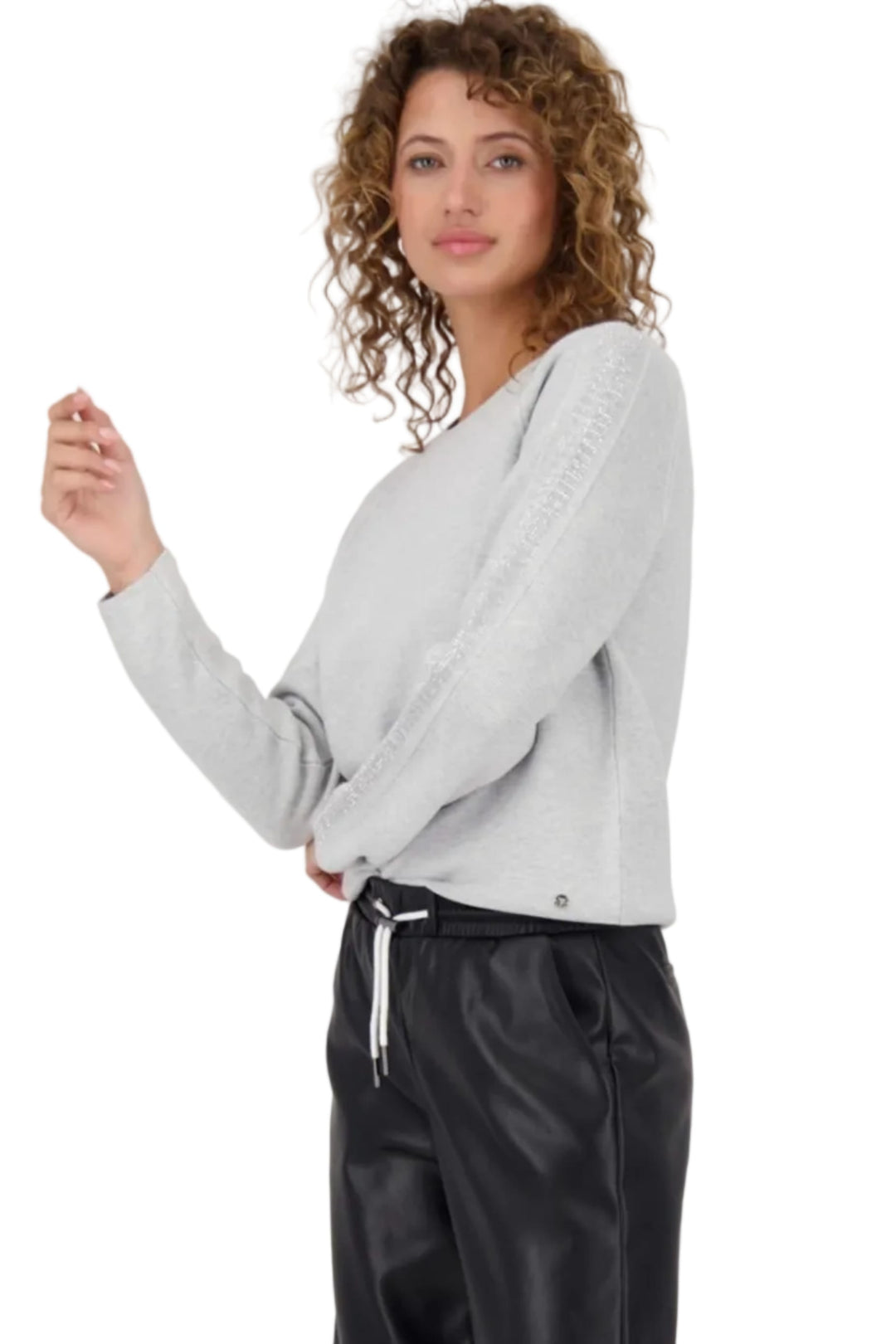 MONARI JUMPER SHIMMER SLEEVE JUMPER - 809131MNR
