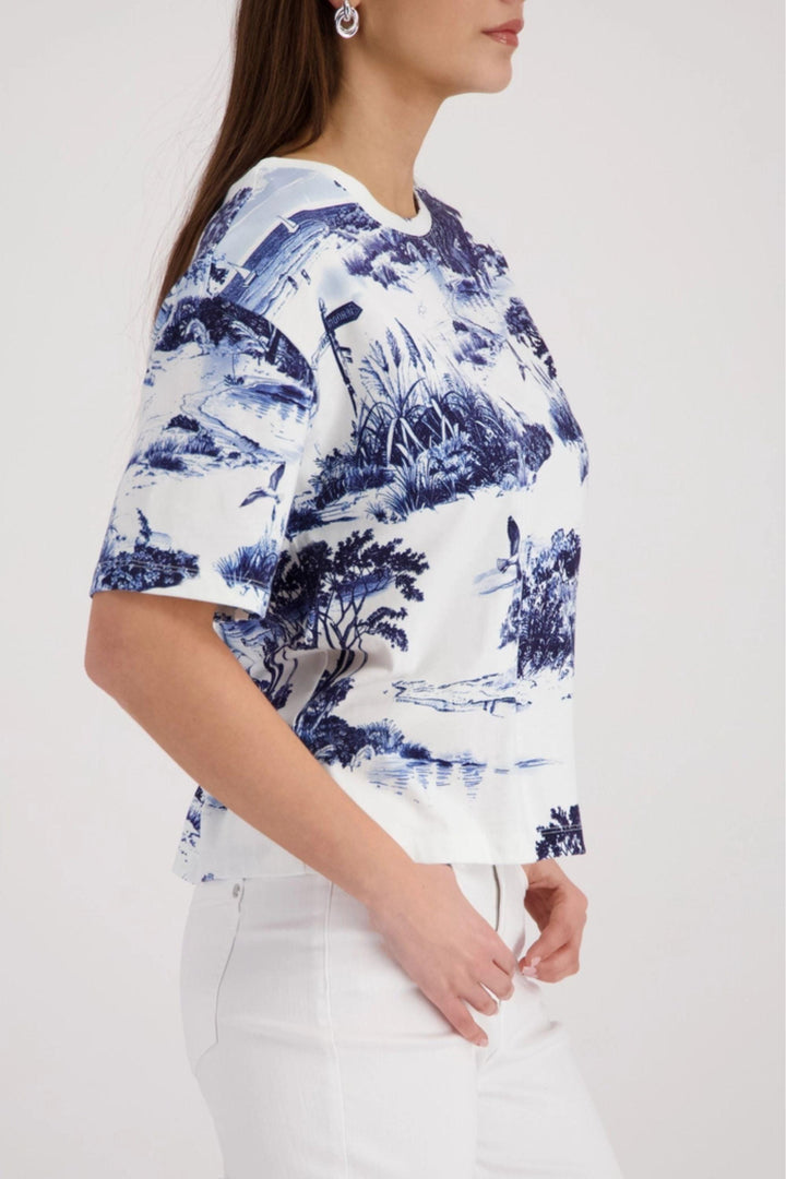 MONARI T-SHIRT BEACHY TEE - 410636MNR