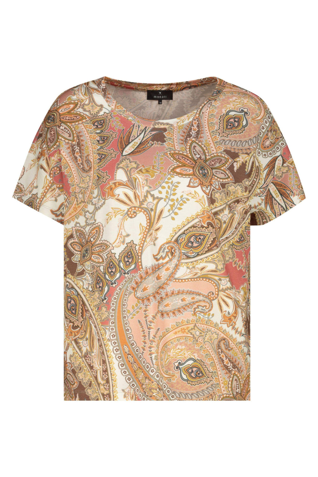 MONARI T-SHIRT PAISLEY TEE - 410571MNR