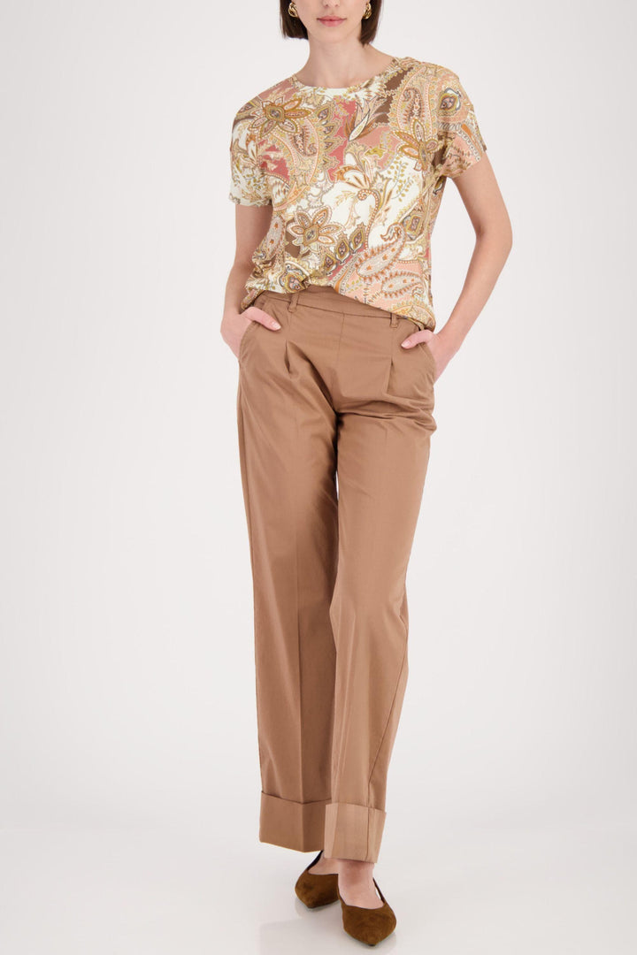 MONARI T-SHIRT PAISLEY TEE - 410571MNR