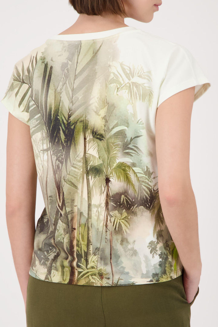 MONARI T-SHIRT PALM TREE TEE - 410700MNR