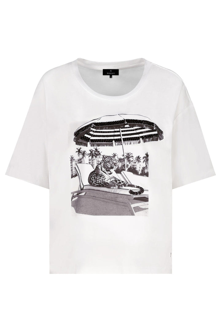 MONARI T-SHIRT UMBRELLA TIGER TEE - 410576MNR