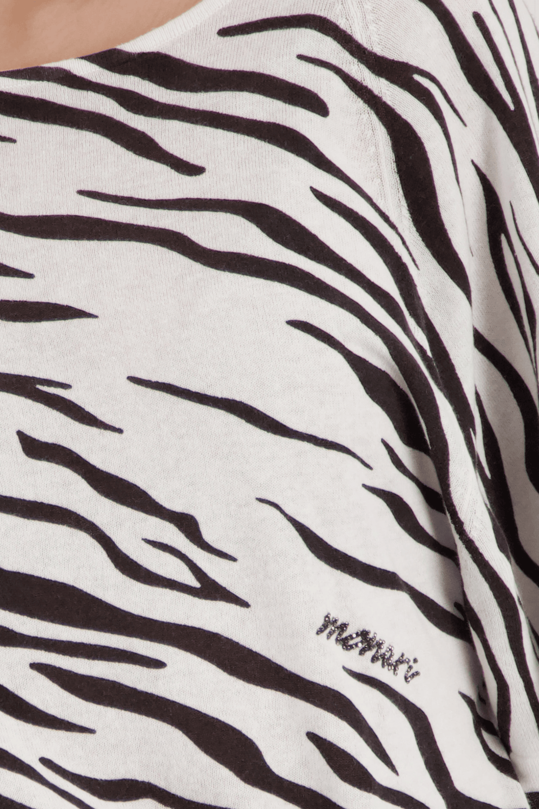 MONARI T-SHIRT ZEBRA TEE - 410898MNR