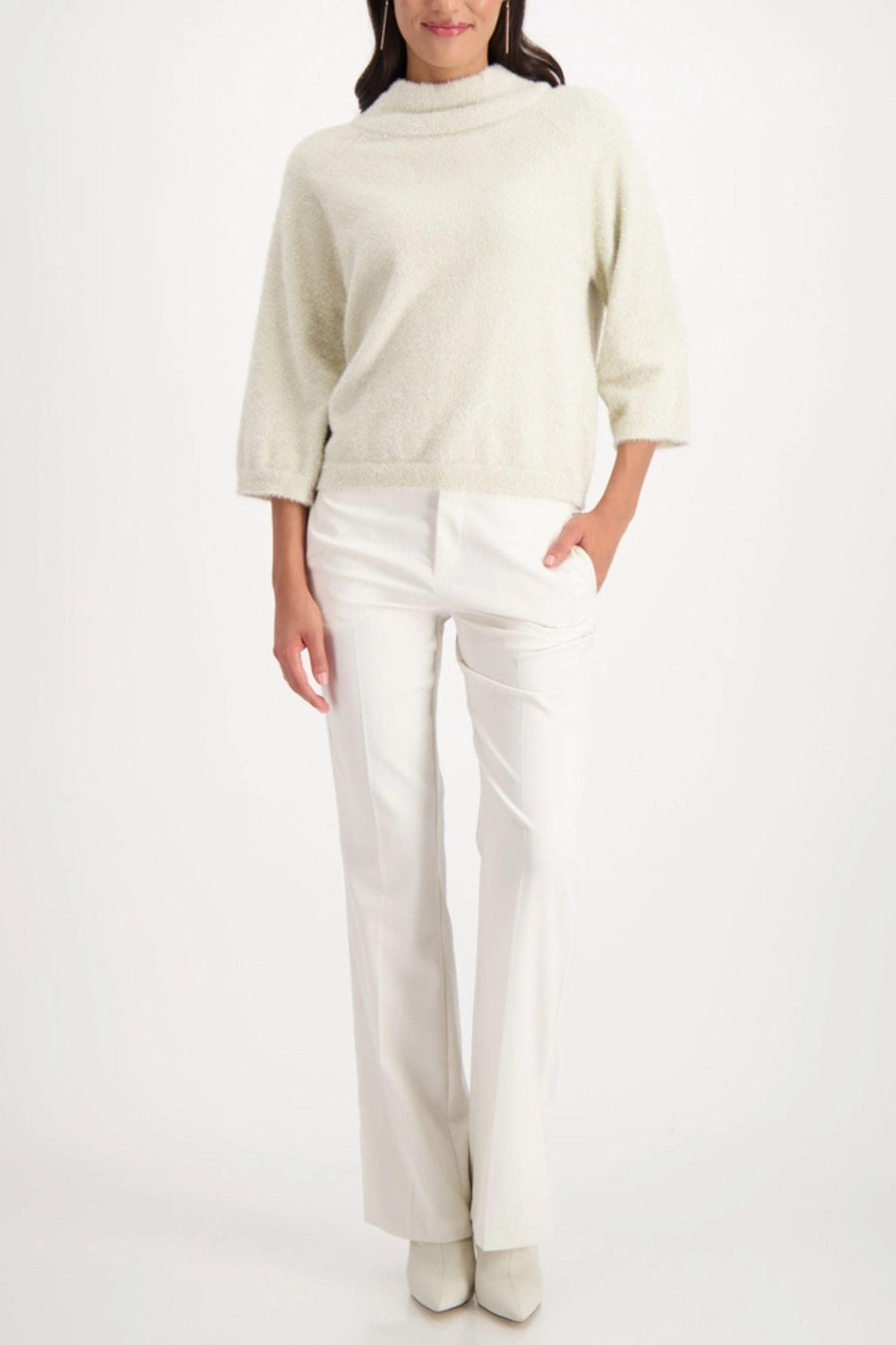 MONARI TOP 3/4 FLUFFY SWEATER - 809495MNR