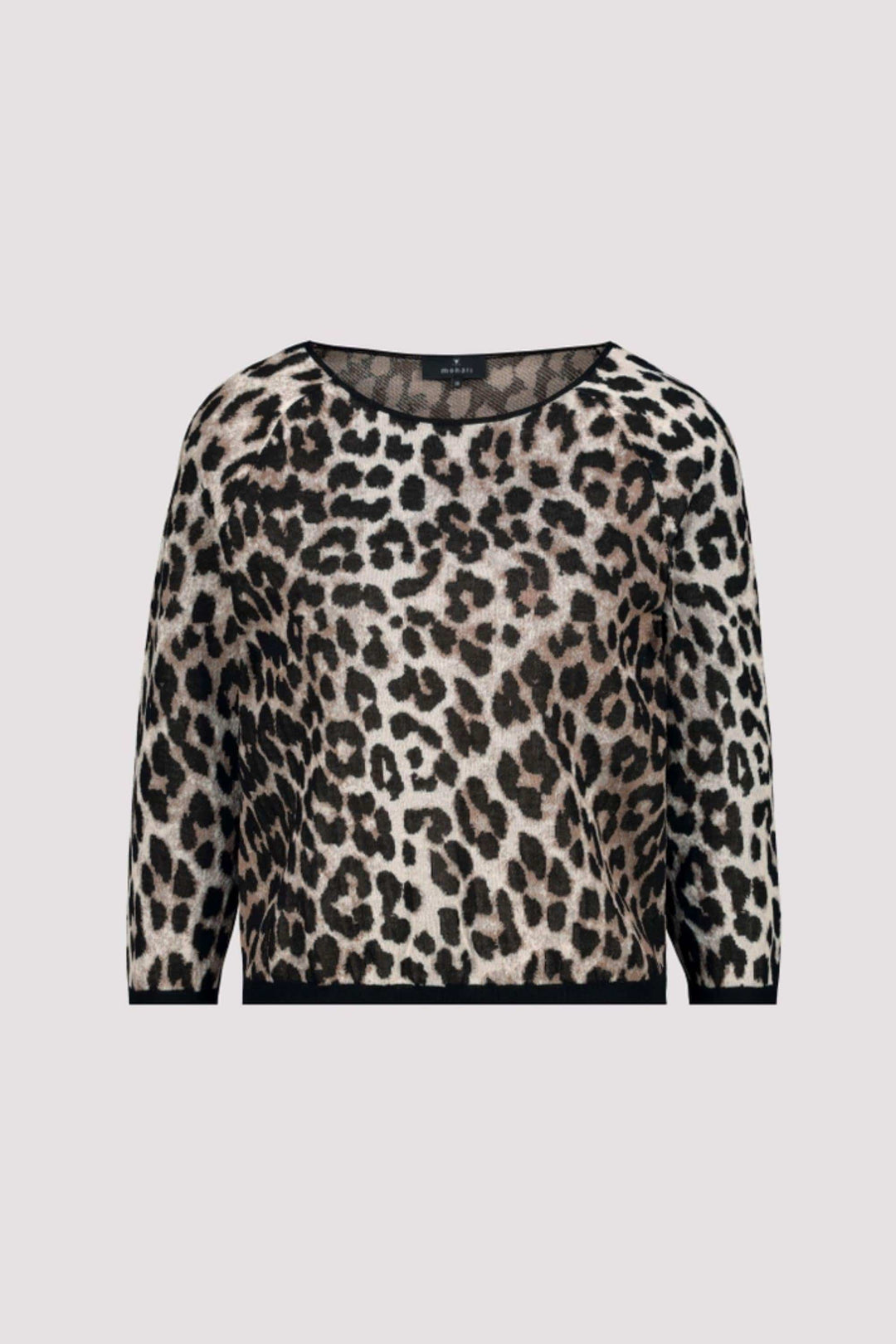 MONARI TOP ANIMAL KNIT TEE - 809066MNR