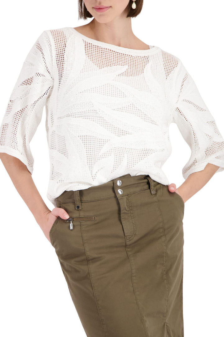 MONARI TOP CORNELLY LEAF TOP - 410921MNR
