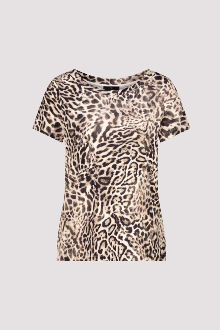 MONARI TOP TIGER PRINT TEE - 410205MNR