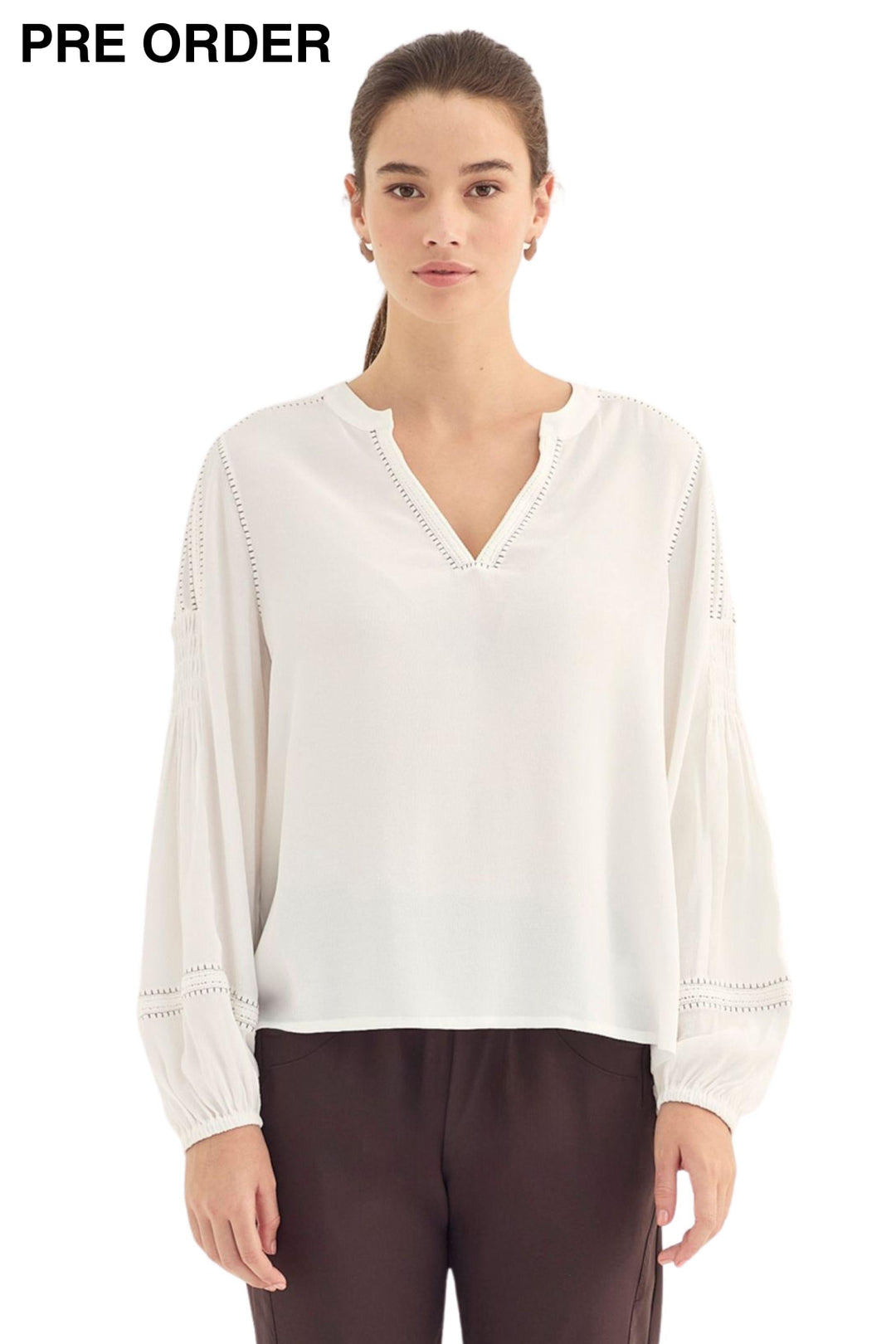 MYRA BLOUSE - 1258BR - BLOUSE